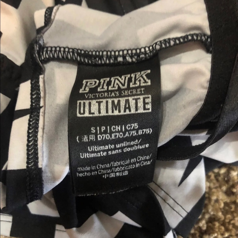PINK Sports Bra Ultimate All Day Bralette Small - Picture 3 of 3